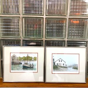 Set of 2! Vintage Framed Artist Signed Paintings!